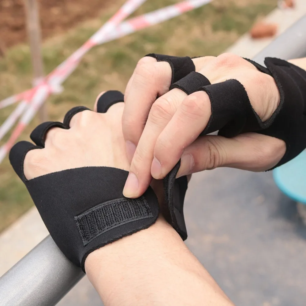 Перчатки для спортзала, спортивные перчатки для занятий спортом, тактические гоночные перчатки на половину пальца, Мужские Женские