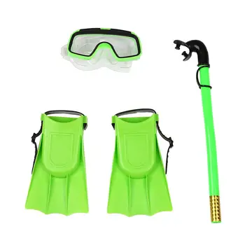 

Swimming Swimming Snorkeling Set Diving Diving Goggles Flippers Mask Equipment