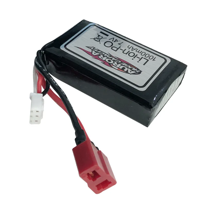 1 шт. Xinlehong 7,4 В 1000 мАч Lipo батарея для Q901 Q902 Q903 1/16 2,4G RC автозапчасти