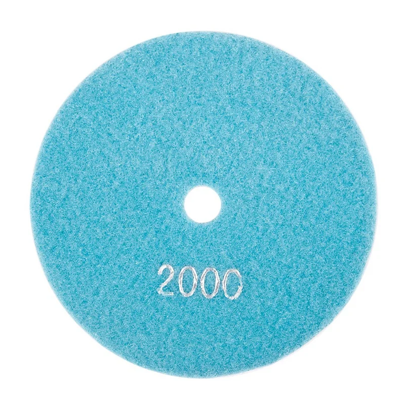 5 inch 125mm Wet Diamond Polishing Pads Marble Granite Grits