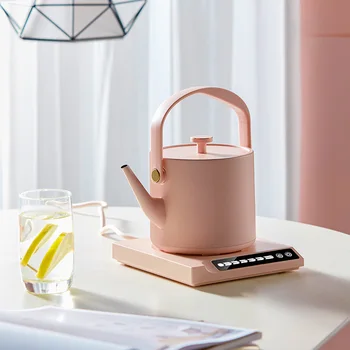 

Constant Temperature Electric Tea Kettle Small Water Jug Coffee Kettle Stainless Steel Hervidor De Agua Utensils Kitchen EB50SH