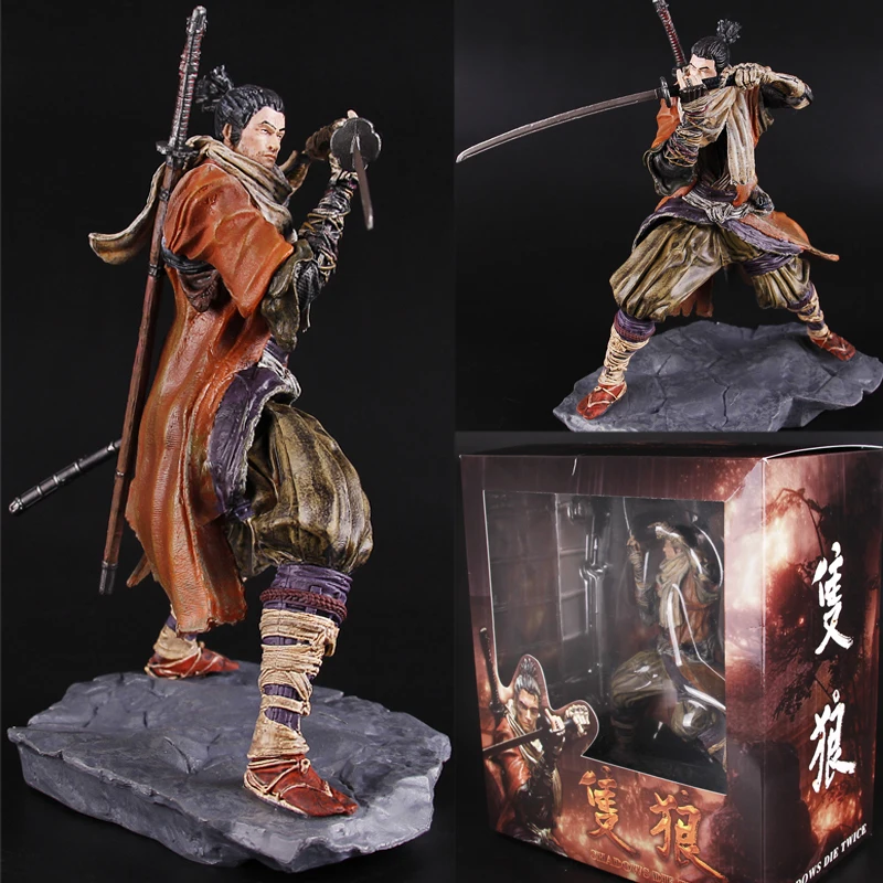 

20CM New Game SEKIRO Shadows Die Twice PVC Action Figure statue Collectible Model Toy