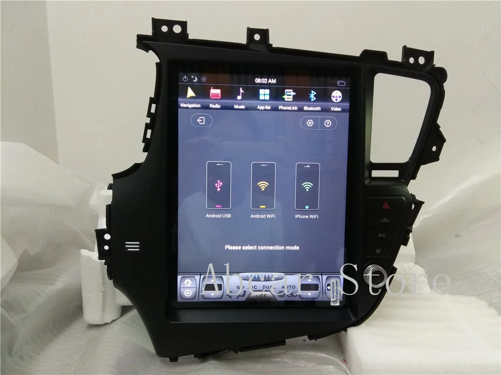 12 1 ''Tesla style Android 9 0 автомобильный dvd плеер GPS навигация для KIA Optima K5