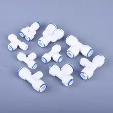 

Three-way quick connector and threaded connector Family drinking water filter attachment RO filter reverse osmosis system
