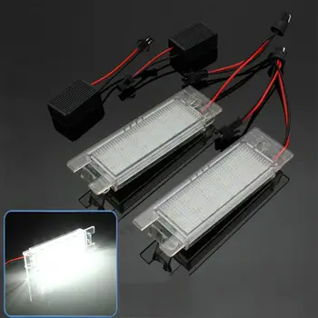 

2pcs/set LED Licence Number Plate Light for Opel Astra/Corsa/Omega/Vectra/Zafira
