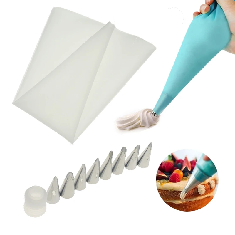 

Pastry Nozzles 18pcs/set Confectionery Kit Cake Confectionery Bakery Tools All For Baking