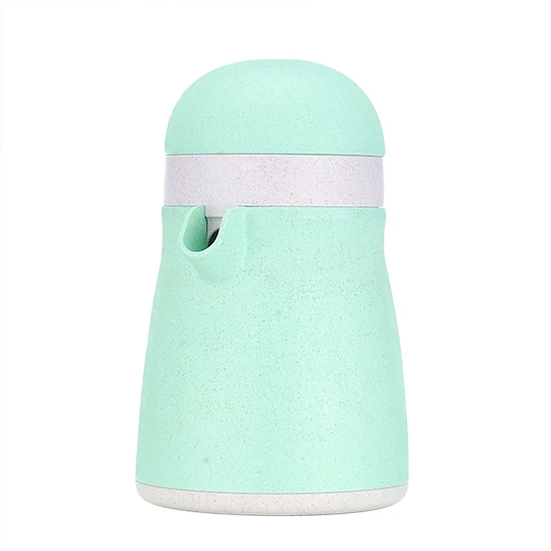 

PP Blue Manual Juicer Portable 8 Blade Flesh Cut Manual Lemon Juicer Hand Juicer Citrus Orange Lemon Squeezer Juicer Reamer