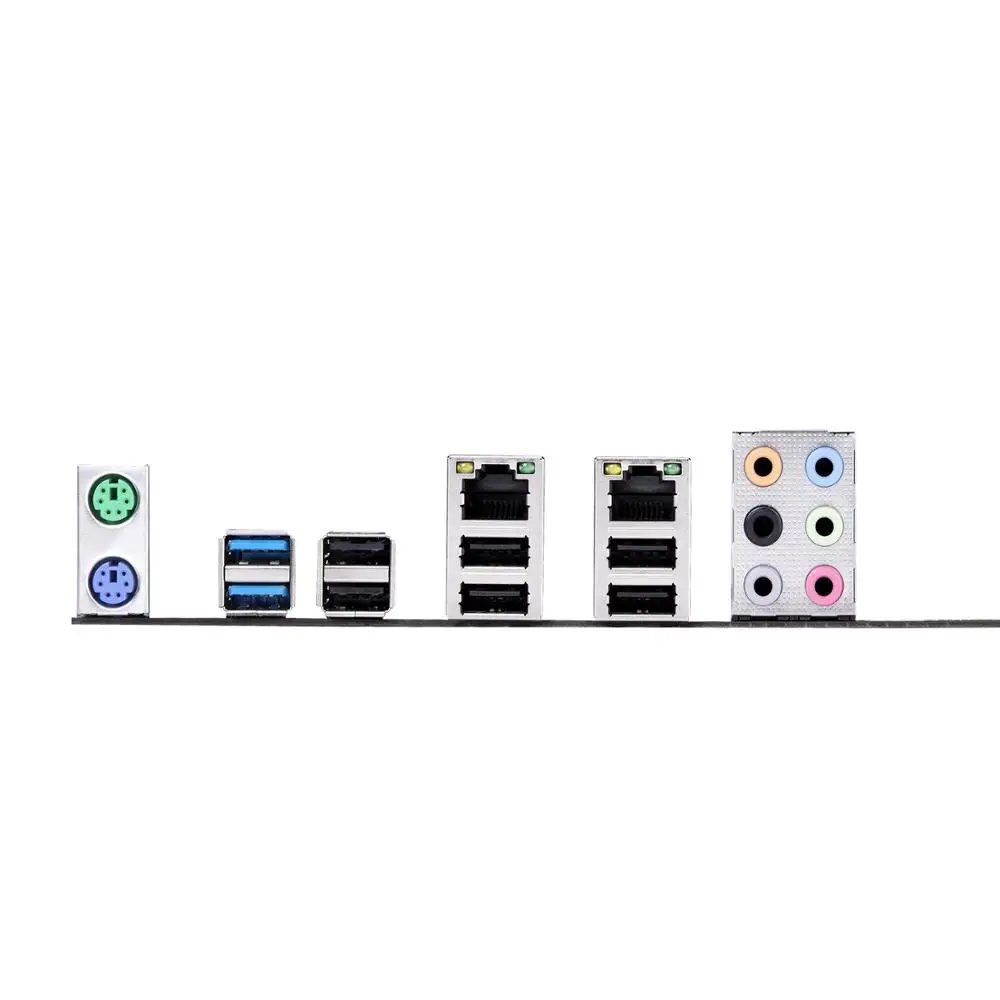 Материнская плата HUANANZHI X79 Plus LGA 2011 ATX с высокоскоростным M.2 NVME SSD Слот 2 * Giga LAN порт