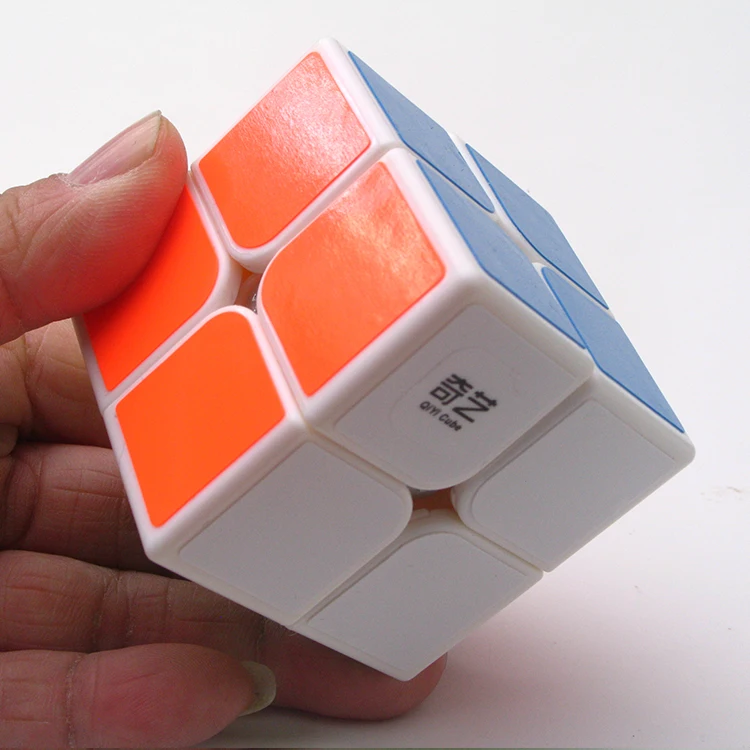 QiYi QiDi S2 2x2 магический куб головоломка для мозга скоростная cubo magico оптовая продажа