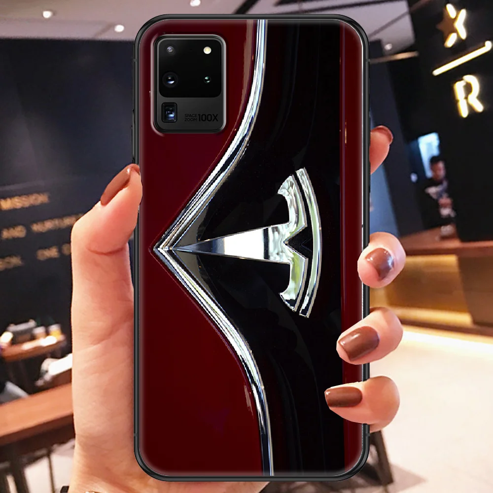 Чехол для телефона Tesla Inc. с логотипом автомобиля Samsung Galaxy Note 4 8 9 10 20 S8 S9 S10 S10E S20 Plus