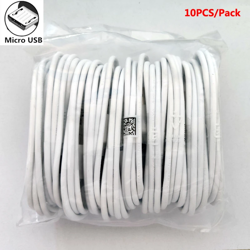 10 шт./лот Micro USB для быстрой зарядки с usb-портом, Зарядное устройство шнур провод для samsung S3 S3Mini S4 S4Mini S5 S6 S7 край J1 J1 мини J2 J3 J5 J7 телефонный кабель