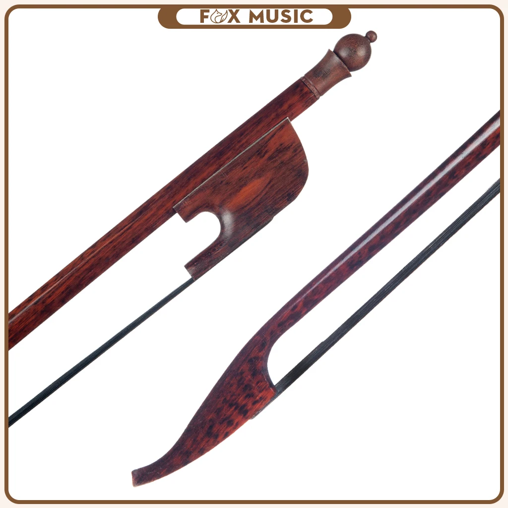 Professional 4/4 Violin Bow Baroque Style Bow Snakewood Bow Round Stick