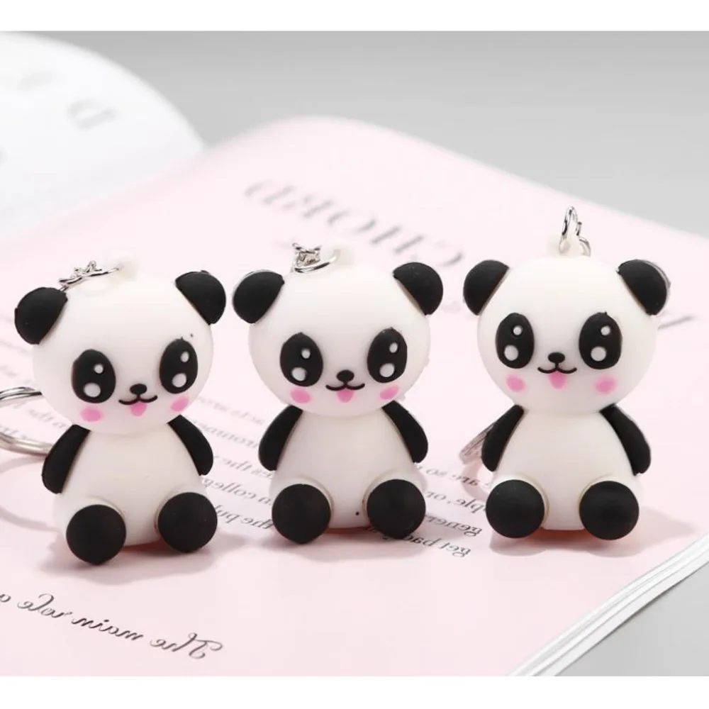 

Creatieve Leuke Cartoon Sleutelhanger Metalen Sieraden Dier Panda Sleutelhanger Meisjes Tas Ornamenten Accessoires Gift