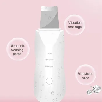 

Ultrasonic Peeling Machine Remove Face Dead Skin Blackhead Dirt Pore Acne Vibration Shovel Cleansing Instrument Beauty