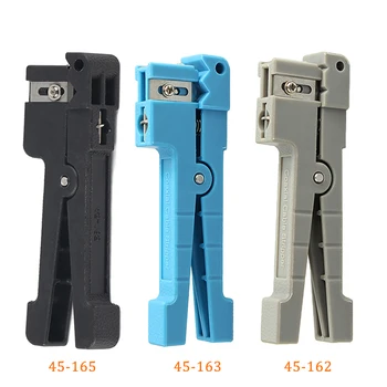 

Fiber Optic Cable Stripping Tool Fiber Optic Stripper 45-162 45-163 45-165 Coaxial Cable Stripper