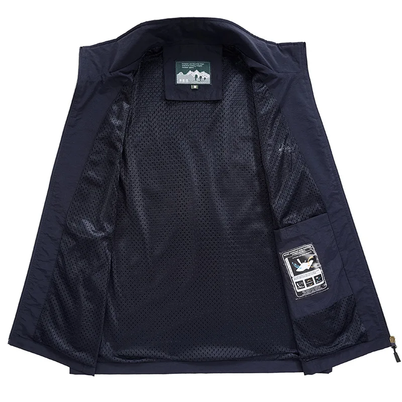 1908# MEN'S Waistcoat Spring Summer Outdoor Sports Casual Quick-Dry Fishing Vest Photography Reporter Vest