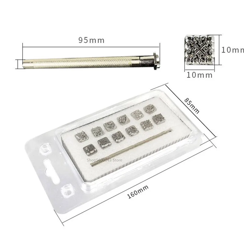 Stamps for Embossing Leather Tools Handmade DIY Craft Work Zodiac Grass Constellation Animal Mold Stamps Set Metal Stamping Tool number letter stamp set leather craft stamps leather letter punch alphabet number stamp set carving printing tools metal stamping marker