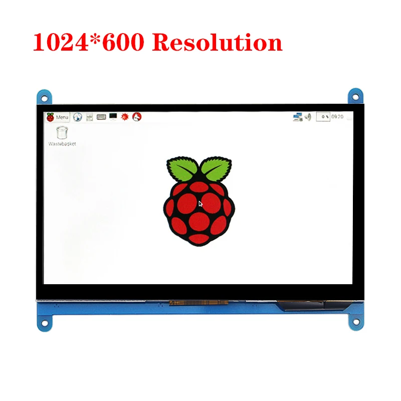 7 дюймов Raspberry Pi 3 сенсорный экран 1024*600 Raspberry Pi 4 ЖК-Дисплей HDMI TFT монитор для Raspberry Pi 3 Model B+ PC Pi 4B 3B