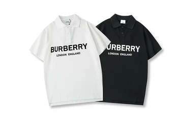 

ZO86 Burberry- Fashion Luxury Brand Short Sleeve T-shirt Tops Men's Clothes Women's Clothes Various Color Options