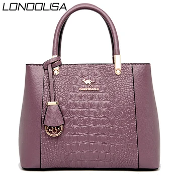 

Alligator Tote Luxury Handbags Women Bags Designer Handbags High Quality Ladies Hand Shoulder Crossbody Bags For Women 2020 Sac