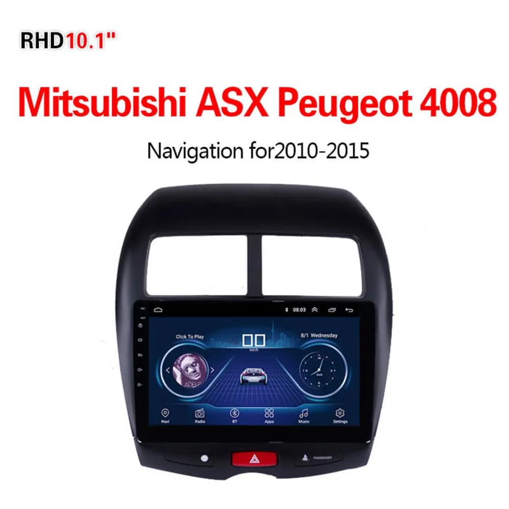 Lionet gps навигация для автомобиля Mitsubishi ASX peugeot 4008 2010-2015 10 1 дюймов RM2002Y | Автомобили и
