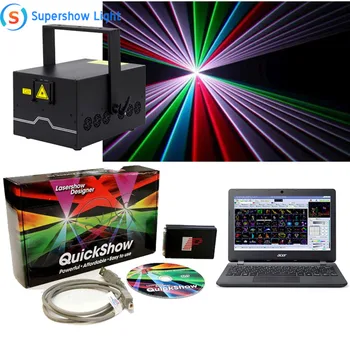 

QuickShow QS Laser Light Controller Stage Laser Projector Show Light Console New Laser Light Show Software