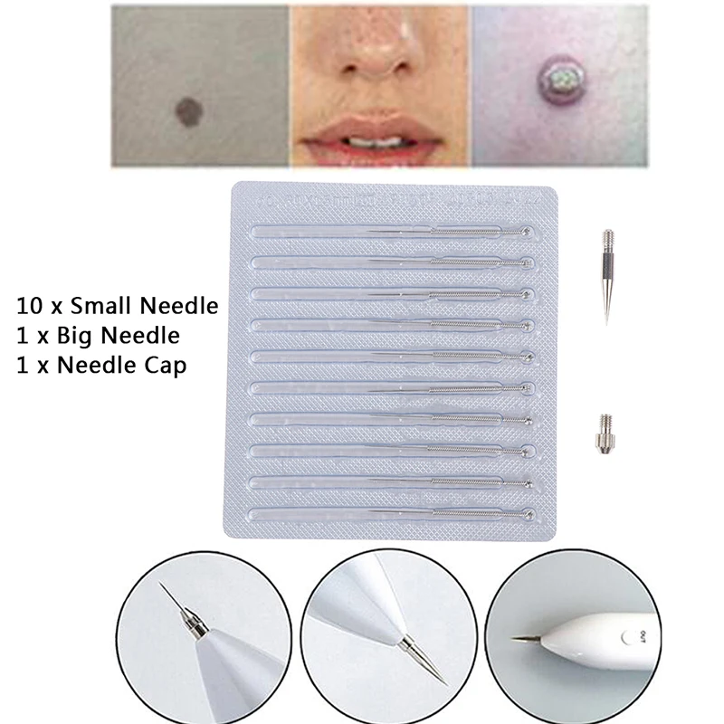 1set Spot Remover Dedicated Needles Skin Mole Removal Pen Replaceable Needles For Freckle Spot Mole Removal Pen Accessories