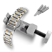 Watch Band Link Adjustable Slit Strap Bracelet Chain Pin Remover Adjuster Repair Tool Kit Detaching Device Kits with Free 3 Pins