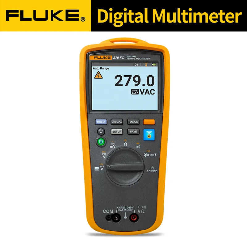 Fluke F279FC True RMS Высокоточный тепловизор цифровой 100 кГц частота цветной экран мультиметр