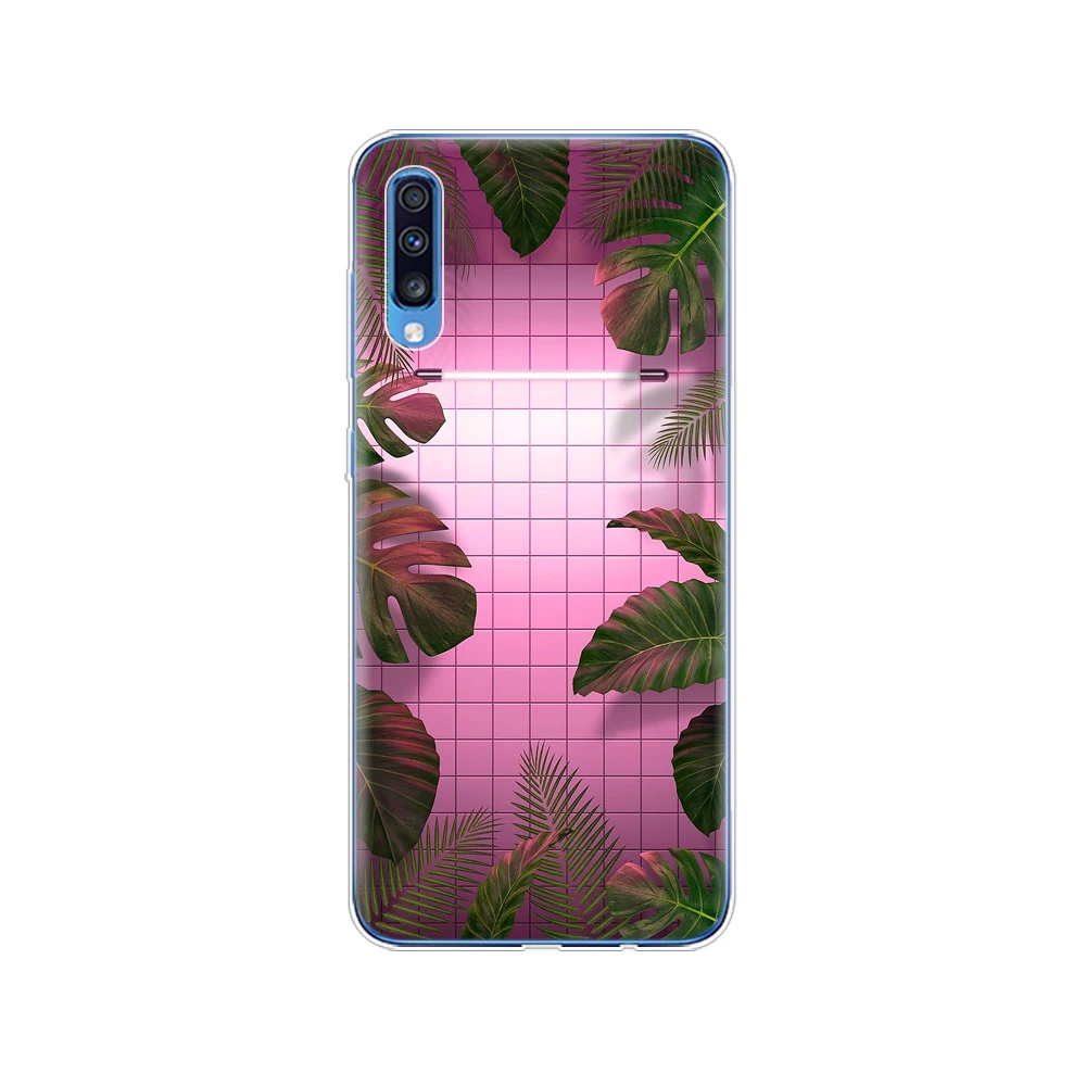 34510 Для samsung A70 чехол бампер мягкий TPU чехол для телефона на samsung Galaxy A70 силиконовый чехол A 70 A705 A705F coque противоударный - Цвет: 34510