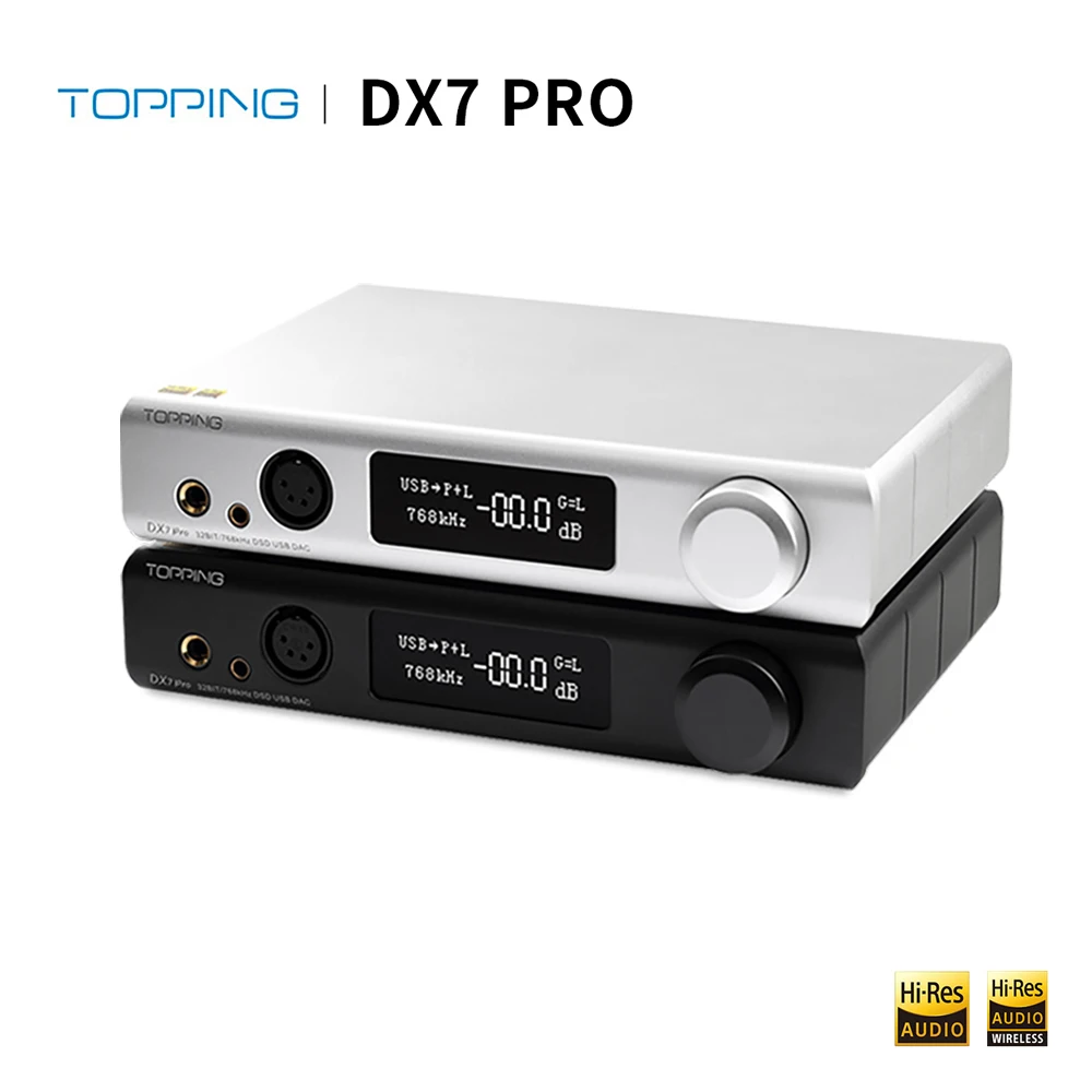 Topping DX7 Pro ES9038Pro DAC наушники amp bluetooth 5,0 32 бит/768 кГц DSD1024 беспроводной Декодер Усилитель для наушников