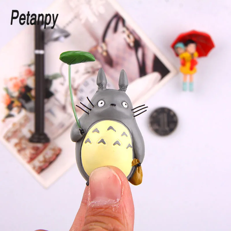 

1pcs Cute Totoro Fridge Sticker Room message stick Totoro Decoration Refrigerator Souvenir Fridge Sticker Children Birthday Gift