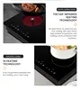 AC220-240V 4 Heads Cooker Induction Cooktop 220V 2000W*4 Waterproof Infrared Cooker Commercial Induction Stove Induction Cookers 6