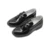 2021 New Junior Boy's Classic Leather Casual Shoes Little Kids Back to School Uniform Dress Shoes Children Black Loafers Shoe