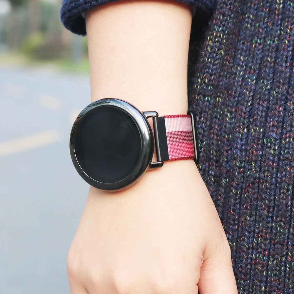 Ремешок для умных часов SIKAI 20 мм ремешок браслета Xiaomi Amazfit нейлоновый браслет Bip
