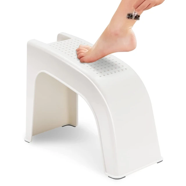 DITAVN Repose-pieds de douche 30,5 cm – Tabouret de douche pour les jambes  de rasage, petit banc de salle de bain d'angle adapté aux petits espaces de