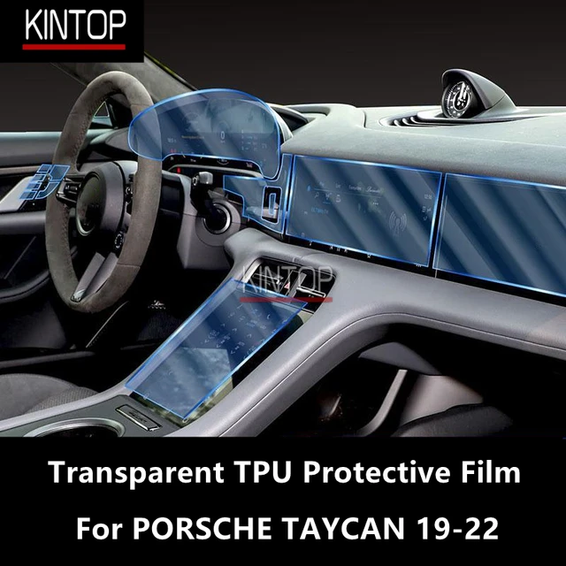 Für PORSCHE TAYCAN 19-22 Auto Interior Center Konsole Transparent