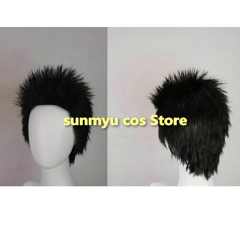 Kamen Rider Ryuki Akiyama Ren Mascherato Rider Ryuki Parrucca Cosplay Capelli Corti Neri