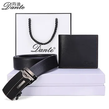 

Father's Day Leather Men's Wallet Male Luxury Male Belt Gift Box Card Holder Wallet Friend Birthday Gift Card Holder Wallet 5W3