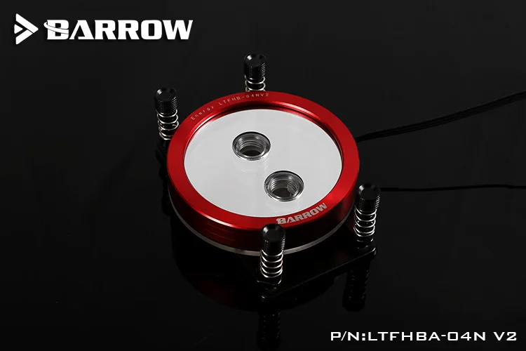 Barrow LTFHBA 04N V2 для Ryzen AMD / AM4 AM3 CPU Water Block Mirror Extreme LRC RGB v2 акриловая микрорежущая
