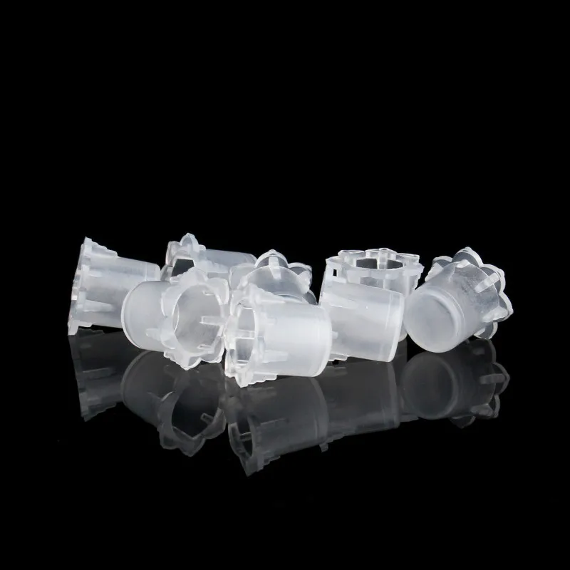 

1000pcs M Plastic Disposable Microblading Tattoo Ink Cups Permanent Makeup Pigment Clear Holder Container Cap Tattoo Accessory