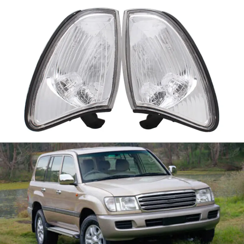 Car Corner Lamp Front Turn Signal Light FOR 98-05 LAND CRUISER 100 HDJ100 HDJ101 HZJ105 FZJ100 OEM# 81521-60360 81511-60490 | Автомобили и