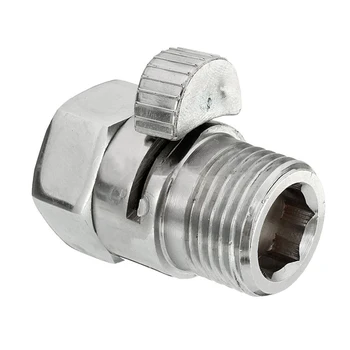

High Quality Flow Control Valve Brass G1/2" Water Pressure Reducing Controller Hand Held Shower Head Shut Off Stop Switch