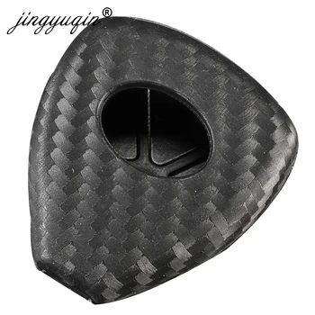 Di carbonio 2/3/4 Pulsanti In Silicone Auto Chiave A Distanza Della Copertura di Caso Per Toyota Camry Highlander Corolla Hilux Vitz Vios Rav4 aqua Terra Cruis - Di carbonio 2 3 4 Pulsanti In Silicone Auto Chiave A Distanza Della Copertura di