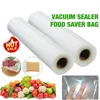 Kitchen Food Vacuum Bag Storage Bags For Vacuum Sealer Packaging Rolls Food Fresh Saver Vacuum Bags 12/15/20/25/28cm*500cm 1
