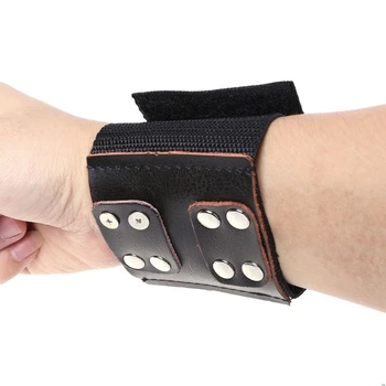 

New Fishing Wrist Band Elastic Adjustable Wristband Protector Catapult Slingshot