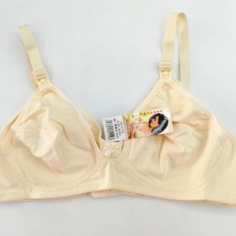 Nursing Bras Maternity Breastfeeding Pregnant Bra Cotton Underwear 36-42 2