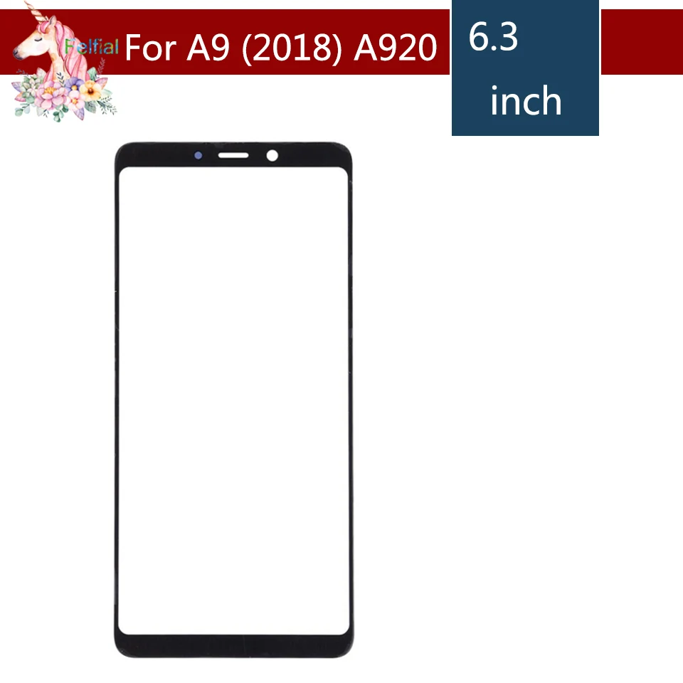 6," для Galaxy A9() A920 SM-A920F A9s A9200 SM-A9200 переднее внешнее стекло замена сенсорного экрана объектива