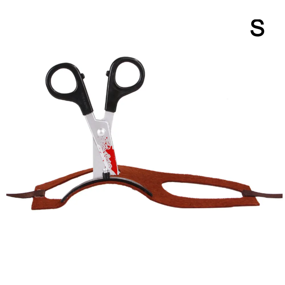 Scissors Шляпа для животных на Хэллоуин, забавное украшение, головной убор, Реалистичный дизайн, Кепка для кошки, собаки, щенка, котенка, шляпа для косплея, реквизит, обруч для домашних животных - Цвет: Scissors