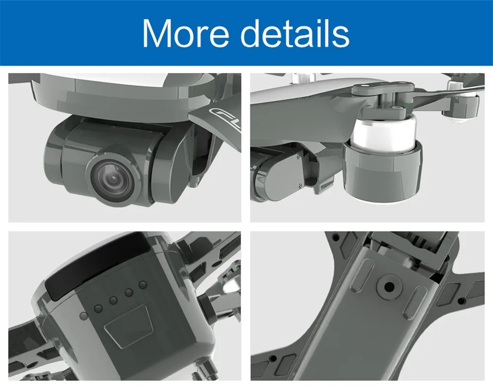 C-Fly мечта Дрон gps WI-FI с видом от первого лица 2 Ось Gimbal 4K HD Камера оптического потока+ рюкзак Радиоуправляемый квадрокоптер RC Дроны с Камера HD